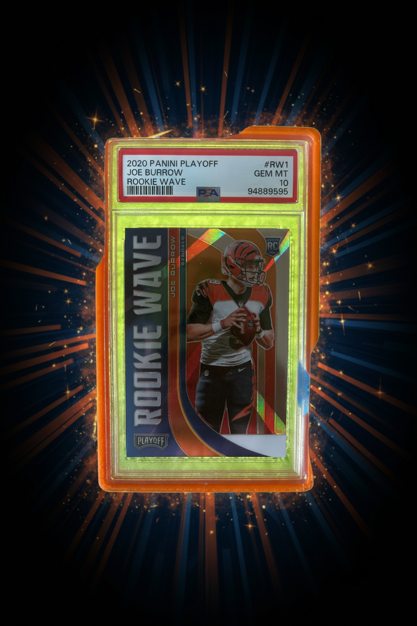 Joe Burrow, 2020 rookie wave PSA Gem Mint 10￼