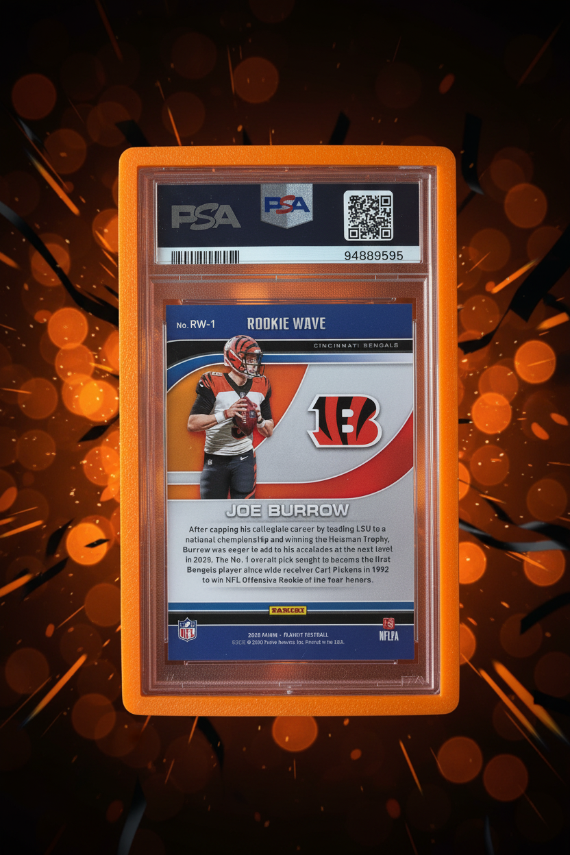 Joe Burrow, 2020 rookie wave PSA Gem Mint 10￼